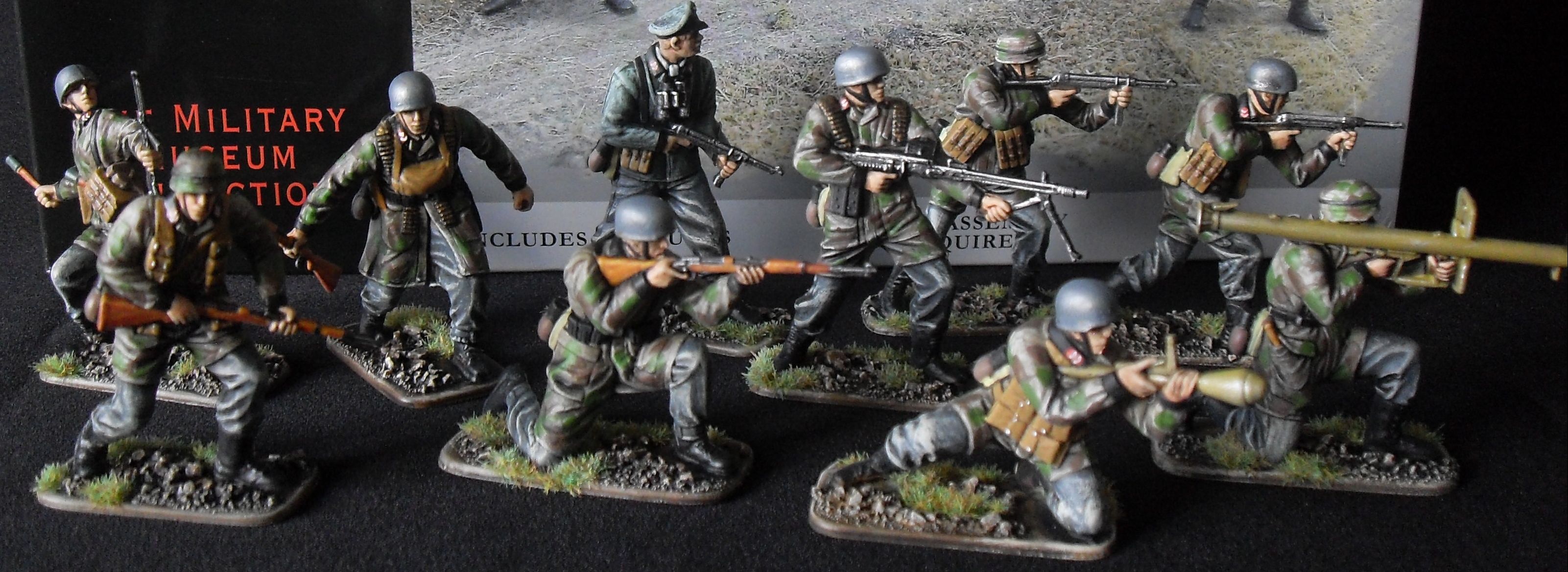 54mm model soldiers